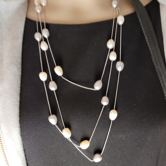 Ross-Simmons cultured pearl necklace - Picture 3 of 3